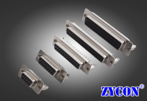 Standard D-Sub Female PCB Mount Connector