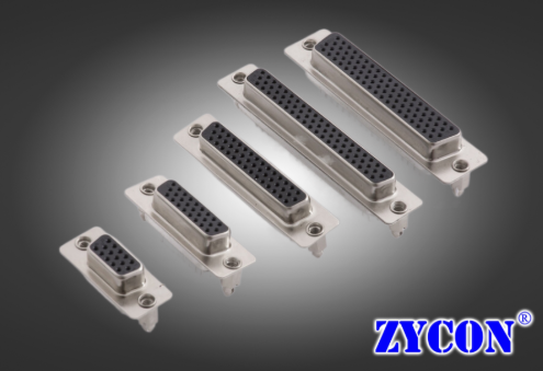 High Density D-Sub Female PCB Mount Connector