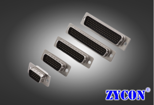 High Density D-Sub Male Cable Mount Connector